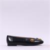 Wonders Lulu Brooch Pump - Black Leather